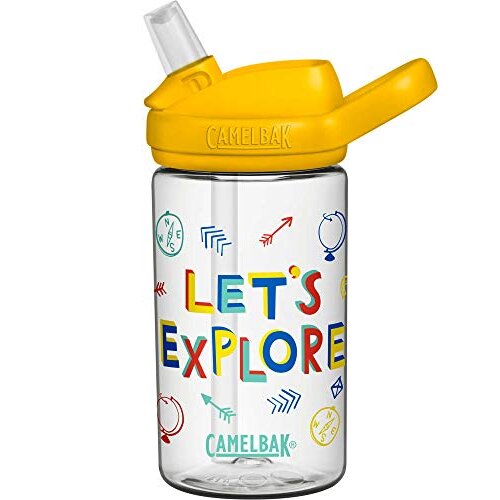 CAMELBAK Eddy+ Kids Bottles - Let's Explore, 0.4 Litre/14 oz